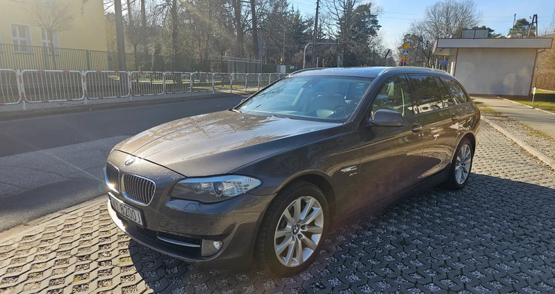 BMW Seria 5 cena 53970 przebieg: 249396, rok produkcji 2012 z Warszawa małe 497